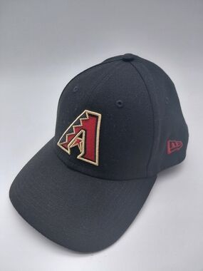 Arizona Diamondbacks Black Red Logo New Era Cap